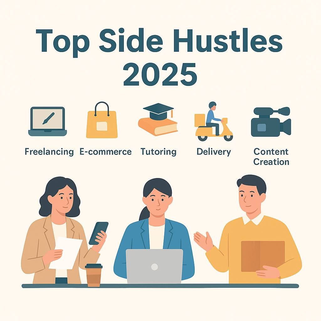 10 Best Side Hustles in the USA That Actually Work in 2025